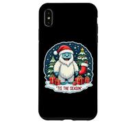 Tis The Season Yeti Aboninable muñeco de Nieve árbol de Navidad para niños Carcasa para iPhone XS MAX