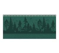 Tisch-Querkalender Nature Line Forest 2026 - Tisch-Kalender - Büro-Kalender quer 29,7x13,5 cm - 1 Woche 2 Seiten - Umwelt-Kalender - mit Hardcover