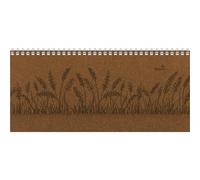 Tisch-Querkalender Nature Line Malt 2026 - Tisch-Kalender - Büro-Kalender quer 29,7x13,5 cm - 1 Woche 2 Seiten - Umwelt-Kalender - mit Hardcover