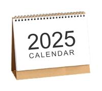 TischCalendario 2024-2025 | Monatsplaner | Praktischer Schreibtischkalendermend mit dickem Papier, leicht abtrennbaren Blättern und Terminerinnerung für Schüler, Lehrer, Büroangestellte und die Verw