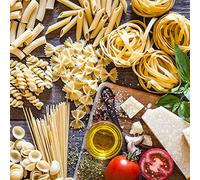Tischdeko 20 Servilletas Papel Desechables para Pasta o Comida