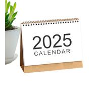 Tischkalender 2024-2025 | Monatsplaner | Praktischer Schreibtischkalender mit dickem Papier, leicht abtrennbaren Blättern und Terminerinnerung für Schüler, Lehrer, Büroangestellte und die Verw