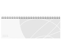 Tischkalender quer Professional Colourlux 2026 weiß: 1 Woche 2 Seiten; Bürokalender; Tischquerkalender im Format: 29,8 x 10,5 cm