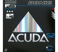 Tischtennis Belag Donic Acuda S2, Rot, 2,0 mm