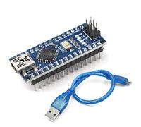 TISEKER Mini Nano V3.0 ATmega328P placa microcontrolador con cable USB para Arduino
