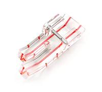 TISEKER Prensatelas transparente de 1/4 pulgadas (cuarto de pulgada) para acolchado de retazos, se adapta a todas las máquinas de coser Singer, Brother, Babylock, Euro-Pro, Janome, Kenmore, White