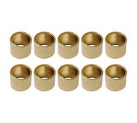 TISHITA 10 Piezas de Férulas de Taco de Billar Latón Ligeras Suministros para Reemplazo Reparación Fácil Instalación Accesorios Practicos Portátiles Adecuado, Dia de 9 Mm