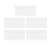 TISHITA 100 Piezas Cuentagotas Pipetas Graduadas Desechables Transferencia Manual Material PP Portátil Multiuso Aptas para Experimentos Científicos Laboratori, 2mL