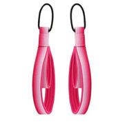 TISHITA 2 Piezas Correas de Pilates para Reformer Bandas de Resistencia Lazo Acolchado en Felpa Agarre Cómodo Sujeción Estable para Extensiones de Piernas y, Moderno, Deportivo, Minimalista-A