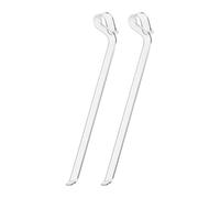TISHITA 2 Piezas de Partituras Acrílico Pinza de Música Banda Fija Flexible Soporte Transparente Ligero Adecuado para Piano Ensayos Uso Al Aire Libr, para Pianos Verticales