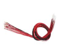 TISHITA 30 Piezas Farolas Miniatura Lámpara Poste Cableado Luces LED Paisaje Suministros Accesorios Maqueta Adecuado para Casas de Muñecas Decoración de Patio, Luz Amarilla