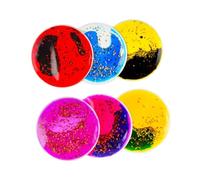 TISHITA 6 Piezas de Juguetes Líquidos de Gel Suave Sensorial, Juguetes de Movimiento Líquido Inquietos, en, Juguetes Sensoriales para Niños, J, tal como se describe, Círculo