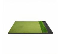 TISHITA Alfombrilla de Entrenamiento de Golf con Zona de Golpeo de Dos Texturas Tapete de Práctica Resistente Respaldo EVA Estable y Adecuada para Ejercicios, 120 150