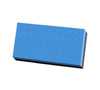 TISHITA Balance Pads Yoga Mat Trainer Antideslizante Fitness Home Gym Silla Cojín Ejercicio Tobillo Cojín para viajes, niños adultos, baile, físico, Negro Azul 48x19x4cm