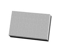 TISHITA Balance Pads Yoga Mat Trainer Antideslizante Fitness Home Gym Silla Cojín Ejercicio Tobillo Cojín para viajes, niños adultos, baile, físico, Negro Gris 18x32x4cm