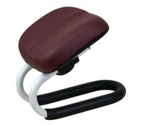 TISHITA Banco de Meditación Ajustable Y Asiento Inclinado hacia Adelante, Silla de Oración, Taburete para Arrodillarse en El Suelo, para, Color Rojo Oscuro