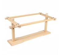 TISHITA Bastidor de Bordado Giratorio Marco de Puntada Soporte de Mesa Estructura de Rotación Longitudinal Ajustable Sujeción Firme para Tela Adecuado para