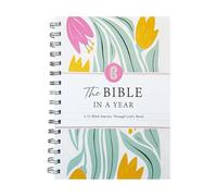 TISHITA Biblia 52 Semanas Libro de Estudio Espiral Agenda de Escritura Cuaderno de Oraciones Material Papel Premium Función Apuntes Adecuado para Principiante, A4 21x28 Cm