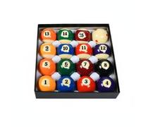TISHITA Billares Set de Bolas de Billar Americano con Resina Duradera para Juego Completo Mesa de Juego Entrenamiento y Ocio en Hogar, TP-B108 - Bolas De Billar Domésticas 3A