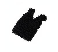 TISHITA Bolsa de Compra Plegable Bolsa Reutilizable Bolsa Expandible Bolsa de Tela de Poliéster Duradera Soporta 7 Kg Diseño Elástico Que Se Contrae a Tamaño, Negro