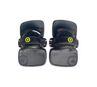 TISHITA Calzado de Surf Tabla Base Almohadilla Soporte Ajustable Antideslizante Material TPU Placa para Sujeción del Pie Adecuado para Tablas de Surf Kitesurf Deportes Acuáticos, S09 Blk Grn Label