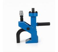 TISHITA Cambiador de Neumáticos Manual Herramienta Rompe Talón Extractor de Talón de Neumáticos Cuerpo Rectangular Metálico Mango Lateral Antideslizante, Azul