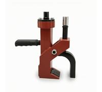 TISHITA Cambiador de Neumáticos Manual Herramienta Rompe Talón Extractor de Talón de Neumáticos Cuerpo Rectangular Metálico Mango Lateral Antideslizante, Rojo
