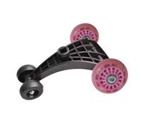 TISHITA Car Repuesto para Coche Infantil Rueda Delantera Trasera Silenciosa Resistente Al Uso Kit Triangular Flexible Instalación Práctica Adecuada P, Rosa