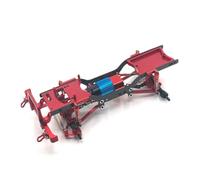 TISHITA Chasis de Coche Eléctrico RC Chasis Bastidor Estructura con Potente Estabilidad en Suelos Irregulares y Ajustes Finos Adecuado para D90 D91 MN98 MN99S 1/12 Pruebas y Práctica, Rojo