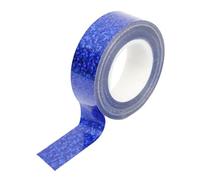 TISHITA Cinta para Aros de Gimnasia Rítmica Accesorio Decorativo Brillante para Embellecimiento de Aros Manualidades Escolares Creación Artística Adecuada Par, Azul Oscuro