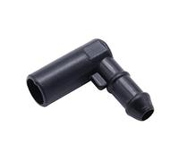 TISHITA Conector de manguera de arandela de parabrisas de plástico de, ajuste de repuesto H, accesorios para automóviles, negro