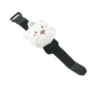 TISHITA Dampener Guitarra Muteador de Cuerdas Banda Silenciadora Fretwrap Ajustable de Poliéster para Disminuir Resonancias Y Mejorar Precisión Del Tono, Oso de Pastel Blanco