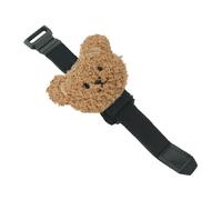 TISHITA Dampener Guitarra Muteador de Cuerdas Banda Silenciadora Fretwrap Ajustable de Poliéster para Disminuir Resonancias Y Mejorar Precisión Del Tono, Oso Pardo Oscuro