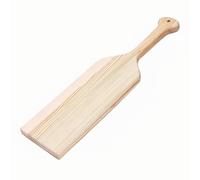 TISHITA de Madera Hecho a Mano Tabla Letrero Tablero Colgante Placa Decorativa sin Terminar con Orificio para Colgar Superficie Lisa para Pintura y Letras, 45.7 11.5 1.2cm