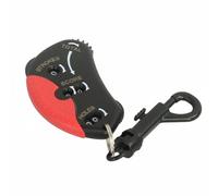 TISHITA de Puntuación de Golf Manual Marcador Anotador Registrador de Bolsillo con Dial de Golpes y Clip Portátil de Plástico Adecuado para Campo de Golf, Rojo