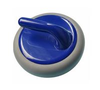 TISHITA Disco de Entrenamiento de Disco Piedra Deslizante Mango con Plástico de Ingeniería para Práctica Fuera del Hielo y Coordinación de Barrido Adecuado, Azul, 195mm