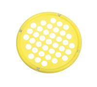 TISHITA Entrenador de Antebrazo Extensor de Dedos Discos de Ejercicio Manual Fortalecedor de Mano en Silicona con Orificios Circulares Mejora del Agarre y