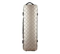 TISHITA Estuche para Violín de Fibra de Carbono Funda Estuche Caja Resistente con Protección de Fibra Acolchado de Esponja y Forro de Franela de Cierre Seguro, Style to 5, Array, Color to 5