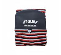 TISHITA Funda para Tabla de Surf Calcetín Protector Cubierta Elástica Poliéster Tejido con Bolsillo Interna y Cierre de Cordón Adecuada para Almacenamiento Surf Traslado, Rojo+Negro+Blanco, 8.0
