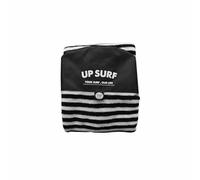 TISHITA Funda para Tabla de Surf Calcetín Protector Cubierta Elástica Poliéster Tejido con Bolsillo Interna y Cierre de Cordón Adecuada para Almacenamiento Surf Traslado, Negro+Blanco, 7.0
