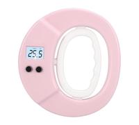 TISHITA Grip Strength Meter Digital Portátil para Niños Y Jóvenes Dinamómetro Manual Electrónico Ejercitador de Fuerza de Agarre Medidor Compacto Material PP, Rosa