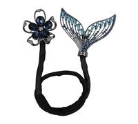 TISHITA Horquilla para Cabello Pinza de Moño Accesorio de Peinado Accesorio para Cabello Donut de Moño Hecha de Aleación de Zinc Resistente Y Liviana Adecuada, cola de pescado