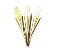 TISHITA Jaw Harp Instrumento Musical Portátil Armónica de Cobre para Boca Técnicas Rápidas Sonido Adecuado para Músicos Principiantes Profesionales C, con 3 Hojas