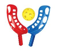 TISHITA Juego de Ball Set Deporte Lanzamiento Y Atrapada Pelota Juguete Exterior Mano Portátil Entrenamiento Coordinación Ocular Adecuado para Césped, tal como se describe, L