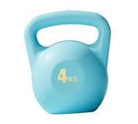 TISHITA Kettlebell de Agua Adaptable para Diversos Ejercicios Equipo Portable con Mango Seguro Y Recubrimiento Protector Material Adecuado para Uso E, Azul 4kg