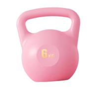 TISHITA Kettlebell de Agua Adaptable para Diversos Ejercicios Equipo Portable con Mango Seguro Y Recubrimiento Protector Material Adecuado para Uso E, Rosa 6kg