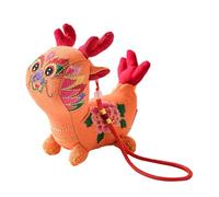 TISHITA Mascota Dragón Peluche Muñeco Colgante de Animal de Tela con Material Cómodo Y Resistente Singularidad como Símbolo Adecuado para Regalo de a, Estilo B