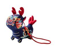 TISHITA Mascota Dragón Peluche Muñeco Colgante de Animal de Tela con Material Cómodo Y Resistente Singularidad como Símbolo Adecuado para Regalo de a, Estilo E