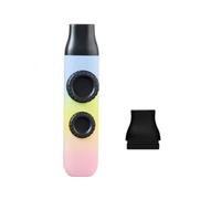 TISHITA Mini Kazoo Flute Kazoo Mini Instrumento de Viento Juguete Silbato con de Repuesto Tacto Suave Material Silicona Adecuado para Aprendizaje Básico, Matte Tricolor