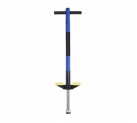 TISHITA Pogo Infantil Niños Juguete Dispositivo de Aparato de Ejercicio con Estructura Metálica y Componentes Plásticos Adecuado para Jardín Parque Actividades Recreativas, Azul Y Negro